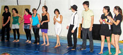 Escuela de circo "La Arena" - Grupo de adolescentes 2008 - Ver muestra de fin de a�o