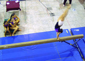 Gimnasia Artstica Femenina - Campeonato Metropolitano de Clubes por Aparatos 2006 -  Viga