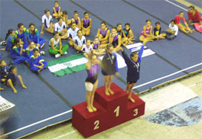 Gimnasia Artstica Femenina - Campeonato Metropolitano de Clubes por Aparatos 2006 -  Suelo - Premiacin