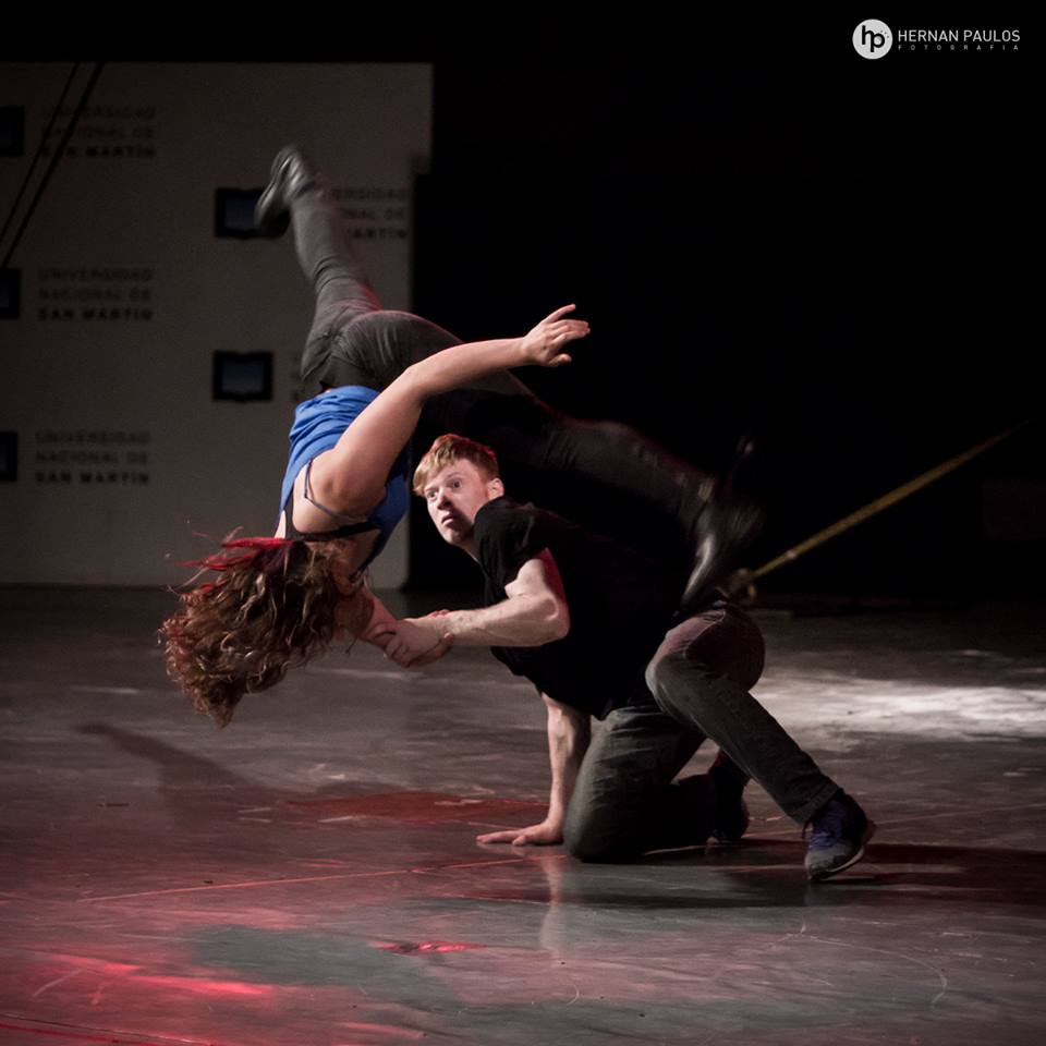 A duras penas - Acrobacia, Danza - Circo UNSAM - Diana Sauval, Matias Belintende