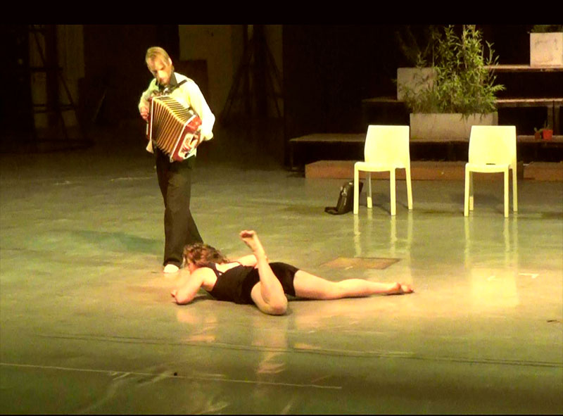 Acrobacia Danza - Diana Sauval - Fausto Silva