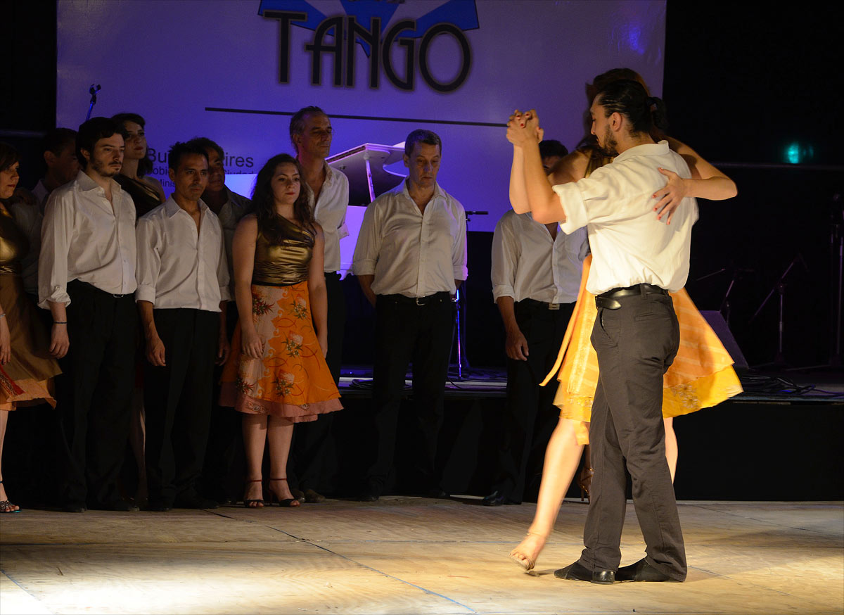 Gran Milonga Nacional 2013 - Ballet de Olga Besio - Diana Sauval