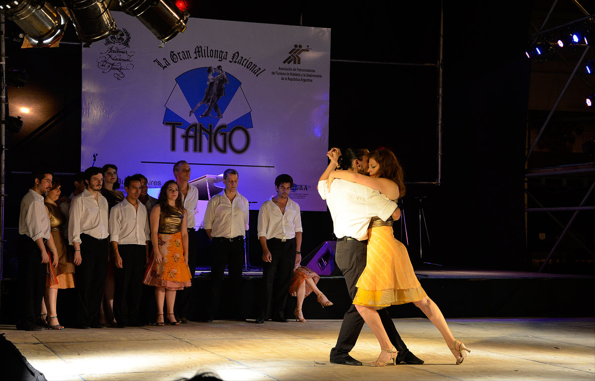 Gran Milonga Nacional 2013 - Ballet de Olga Besio - Diana Sauval