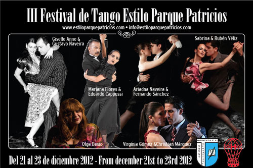 III° Festival de Tango Estilo Parque Patricios