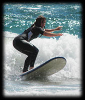 Diana Sauval - Surf en Florianpolis (Brasil)